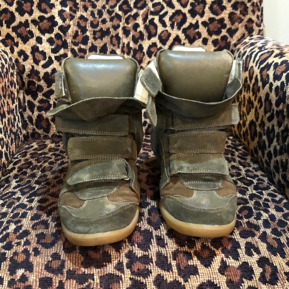 Sold -Isabel Marant wedge sneakers - Picture 2 of 8